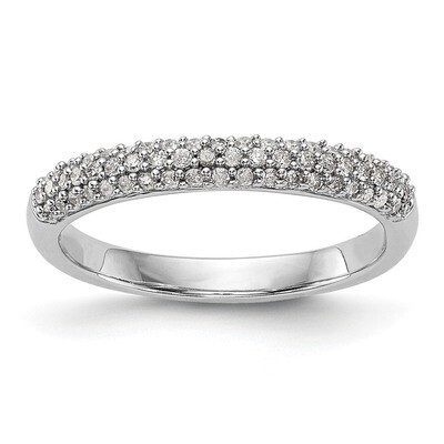 Micro Pave Diamond Band 14k White Gold RM3251B-026-WAA, MPN: RM3251B-026-WAA, RM3251B-026-WAA_HOM