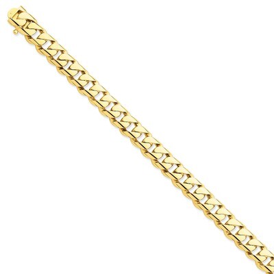 10mm Hand-polished Rounded Curb Chain 24 Inch 14k Gold LK126-24, MPN: LK126-24, 191101649189