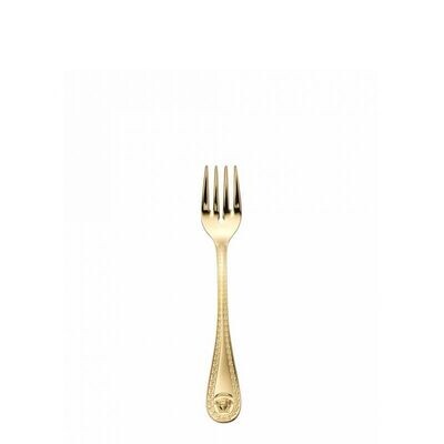 Versace Medusa Flatware Fish Fork 7 3/4 inch - Gold-Plated, MPN: 19300-120930-70036, 790955139077