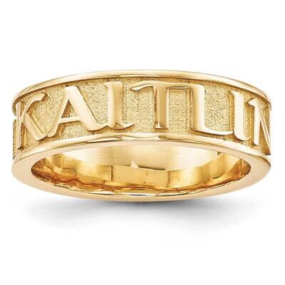 Casted High Polish with Sandblast background Ring Gold-plated Silver XNR60GP, MPN: XNR60GP, 1911013…