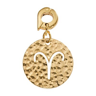 Nikki Lissoni Aries Charm Gold-Plated 20mm D1000GM, MPN: D1000GM, 8718819232087