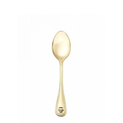Versace Medusa Flatware Table Spoon 8 1/4 inch - Gold-Plated, MPN: 19300-120930-70001, 790955126749