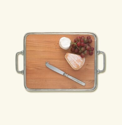 Match Pewter Cheese Tray With Handles Cherry Wood  Medium 1131.1, MPN: 1131.1,