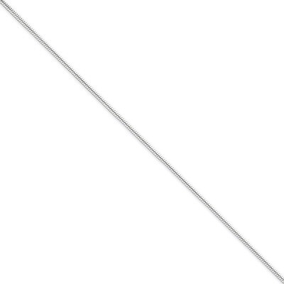 16 Inch 1.5mm Round Snake Chain Sterling Silver QSN045-16, MPN: QSN045-16, 883957084770