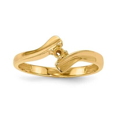 1-Stone Mothers Ring Mounting 14k Polished Gold XMR13/1-7, MPN: XMR13-1, 883957417653