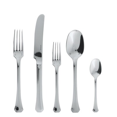 Sambonet deco 5 piece place setting hollow handle - 18/10 stainless steel, MPN: 52503-94, 790955257…