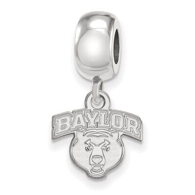 Baylor University Bead Charm Extra Small Dangle Sterling Silver SS034BU, MPN: SS034BU, 886774678771