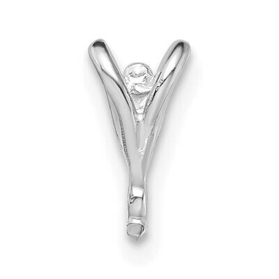 Casted with Ring Bail 14k White Gold WG1517, MPN: WG1517,