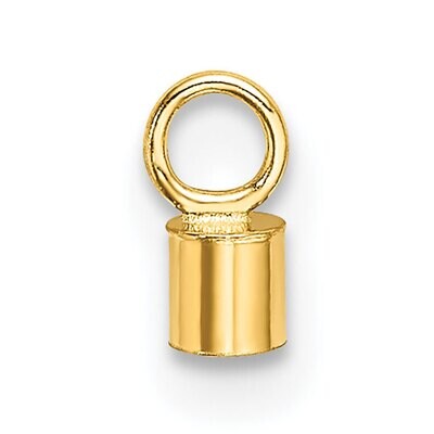 Tube Chain Tab 14k Yellow Gold YG2083, MPN: YG2083,