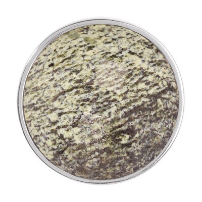 Nikki Lissoni Faceted Green Zebra Jasper Silver-Plated 33mm Coin C1199SM, MPN: C1199SM, 87186274655…