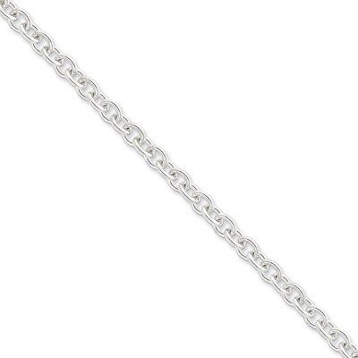 16 Inch 6.10mm Cable Chain Sterling Silver QFC8-16, MPN: QFC8-16, 883957944180