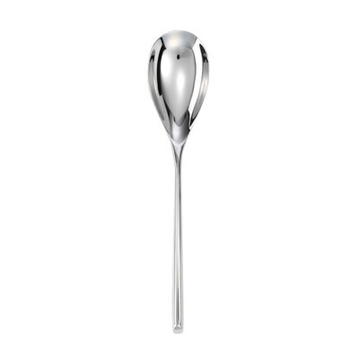 Sambonet bamboo serving spoon 9 3/4 inch - silverplated on 18/10 stainless steel, MPN: 52719-44, 79…