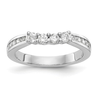 Diamond Wedding Band 14k White Gold RM2654B-065-WAA, MPN: RM2654B-065-WAA, 883957798127