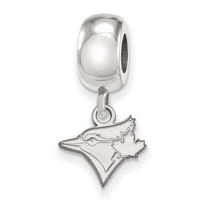 Toronto Blue Jays Bead Charm Extra Small Dangle Sterling Silver SS017BLU, MPN: SS017BLU, 8867746280…