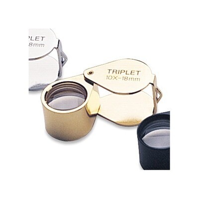 Gold-Tone 10X Diamond Triplet Loupe JT3075, MPN: JT3075, 654207153122