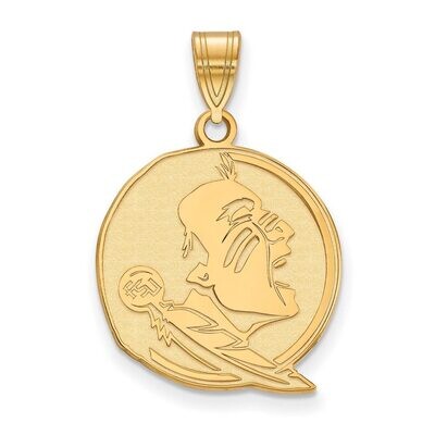 Florida State University Large Pendant 10k Yellow Gold 1Y046FSU, MPN: 1Y046FSU, 886774818146