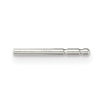 Double Notched .036 x .437 inch Post Sterling Silver SS3074, MPN: SS3074,