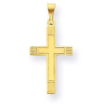 Cross Pendant 14k Gold XR133, MPN: XR133, 886774151625