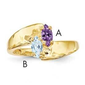 Genuine Family Jewelry Ring 14k Gold XMR90/2GY, MPN: XMR90/2GY, 191101540844