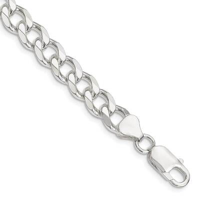 8mm Curb Chain 9 Inch Sterling Silver QCB220-9, MPN: QCB220-9, 191101769177
