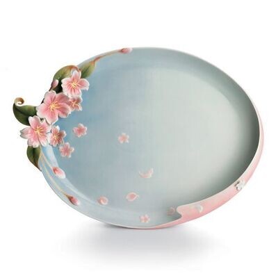 Franz Porcelain Sakura Flower Ornamental Platter FZ01518, MPN: FZ01518,