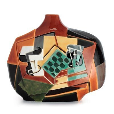 Franz Porcelain Chess And Cup &amp; Saucer Mid Size Vase FZ02531, MPN: FZ02531, 810524018067