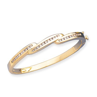Bangle Bracelet Mounting 14k Gold XB71, MPN: XB71,
