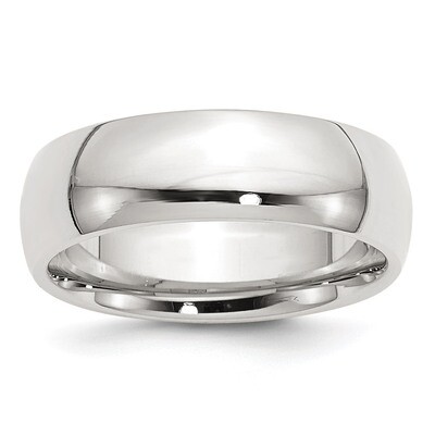 7mm Comfort Fit Band - Sterling Silver QCF070 by Chisel, MPN: QCF070, 886774341354