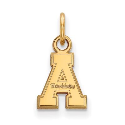 Appalachian State University x-Small Pendant 14k Yellow Gold 4Y001APS, MPN: 4Y001APS, 886774855332