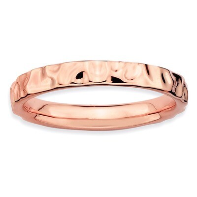 Pink-plated Ring - Sterling Silver QSK260, MPN: QSK260, 886774215532