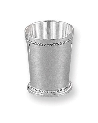Silver-plated Beaded Mint Julep Cup GL2179, MPN: GL2179, 15227903720
