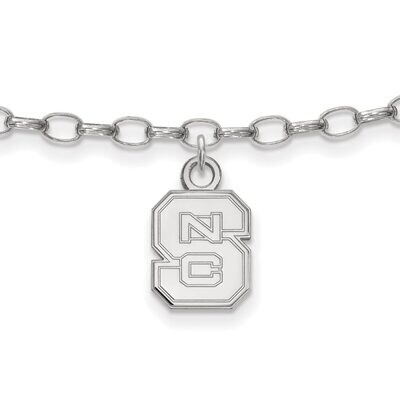 North Carolina State University Anklet Sterling Silver SS030NCS, MPN: SS030NCS, 886774692159