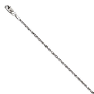 Leslie&#39;s Singapore Chain 20 Inch - 14k White Gold HB-515-20, MPN: 515-20, 886774996523