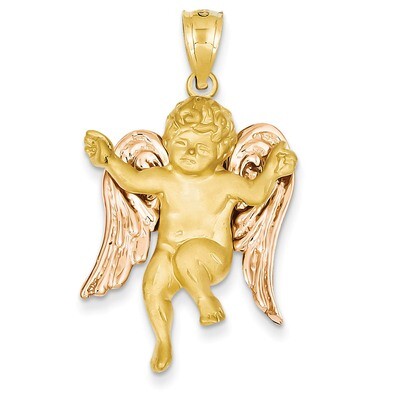 Angel Pendant 14k Two-Tone Gold D1, MPN: D1, 883957278124