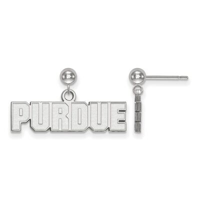 Purdue Earring Dangle Ball Sterling Silver SS070PU, MPN: SS070PU, 886774696195
