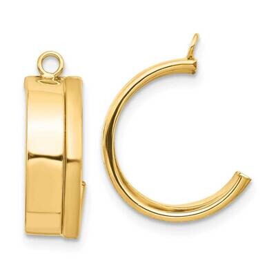 Dangle Earring Jacket 14k Gold YE1831, MPN: YE1831, 716838334056