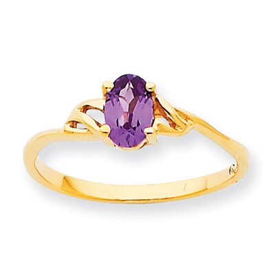 Polished Geniune Rhodolite Garnet Birthstone Ring 10k Gold 10XBR135, MPN: 10XBR135, 883957216645
