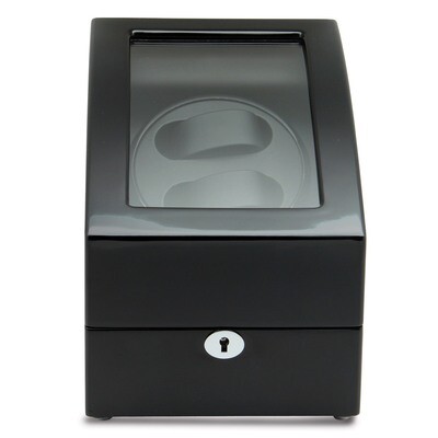 Rotations High Gloss Black Finish 2-Watch Winder GM13134, MPN: GM13134, 191101878220
