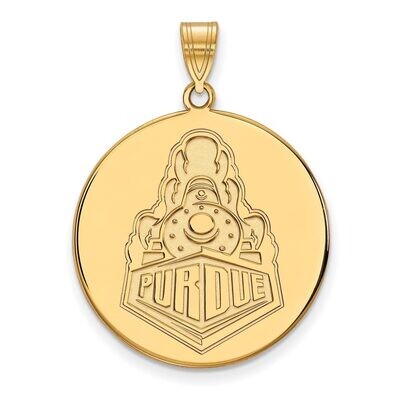 Purdue x-Large Disc Pendant Gold-plated Silver GP065PU, MPN: GP065PU, 886774952291