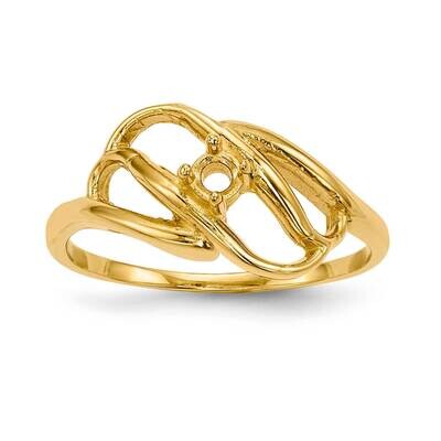 1-Stone Mothers Ring Mounting 14k Polished Gold XMR1/1-7, MPN: XMR1-1, 883957379548