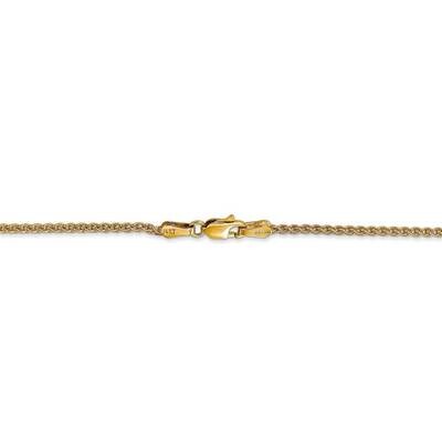 22 Inch 1.65mm Solid Polished Spiga Chain 14k Yellow Gold PEN134-22, MPN: PEN134-22, 886774592466