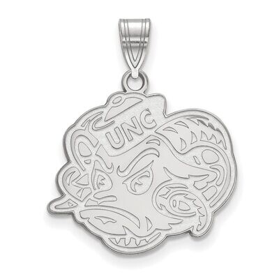University of North Carolina Large Pendant 10k White Gold 1W054UNC, MPN: 1W054UNC, 886774790466