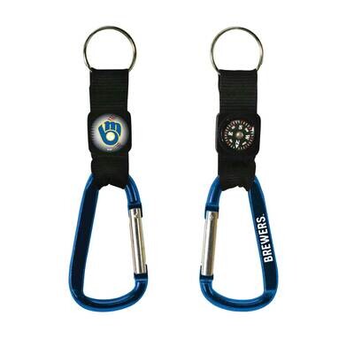 MLB Milwaukee Brewers Navi-Biner Key Ring by Rico Industries GC6287