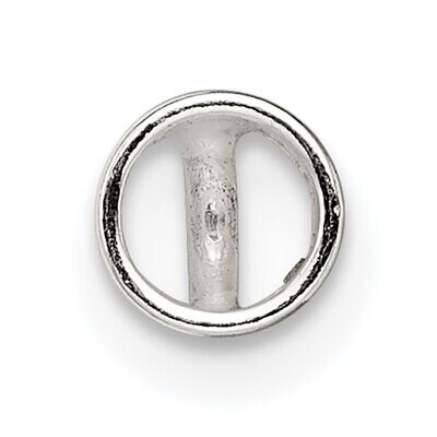 7.5 x 4.5mm Crimp End Sterling Silver SS4833, MPN: SS4833,