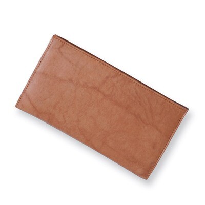 Tan Leather Jacket Checkbook Wallet GP2048, MPN: GP2048,
