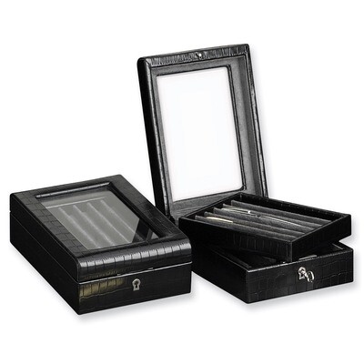 Black Leather Pen Display Box GP9916, MPN: GP9916, 797140545804