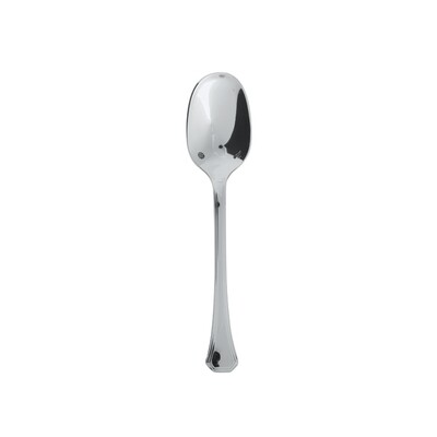 Sambonet deco tea coffee spoon 5 3/8 inch - silverplated on 18/10 stainless steel, MPN: 52703-36, 7…