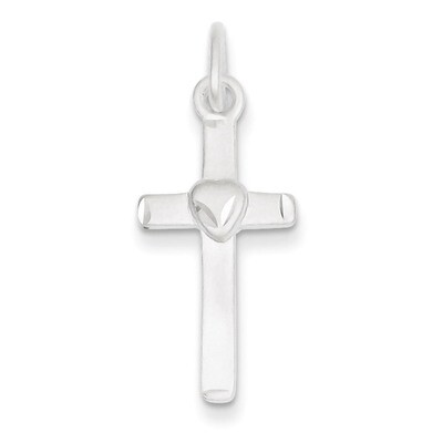 Latin Cross Pendant Sterling Silver QC1885, MPN: QC1885, 883957542164