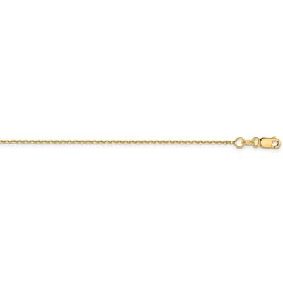Leslie&#39;s 1.05mm Diamond-Cut Cable Chain 16 Inch 14k Gold HB-1340-16, MPN: 1340-16, 191101742378