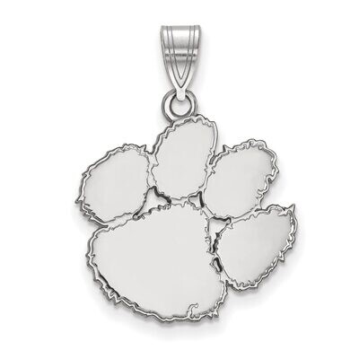 Clemson University Large Pendant Sterling Silver SS004CU, MPN: SS004CU, 886774763323